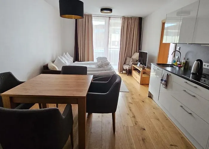 Modern Ski-In Apartment 2020M Kuehtai 2Xdoppelbett 퀴타이
