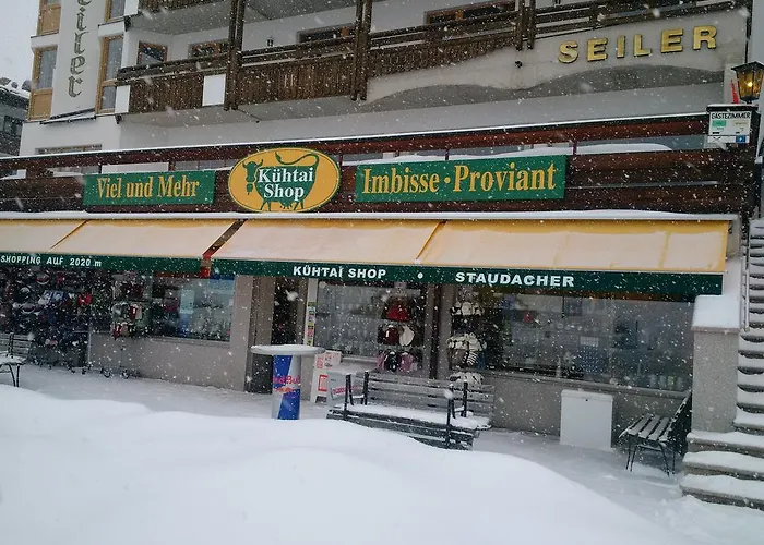 Modern Ski-In Apartment 2020M Kuehtai 2Xdoppelbett *